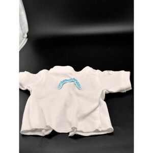 Cabbage Patch Kids white shirt blue embroidered logo RARE READ